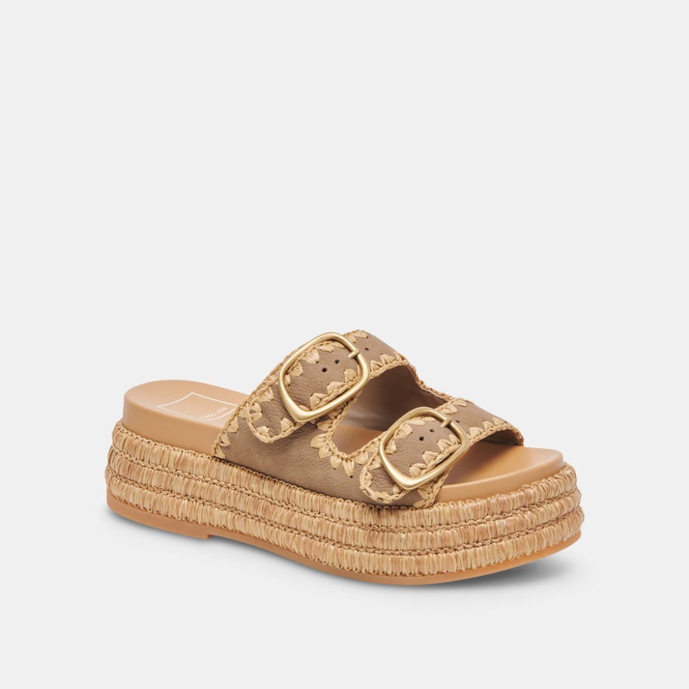 Dolce Vita Wanika Sandals Almond Nubuck