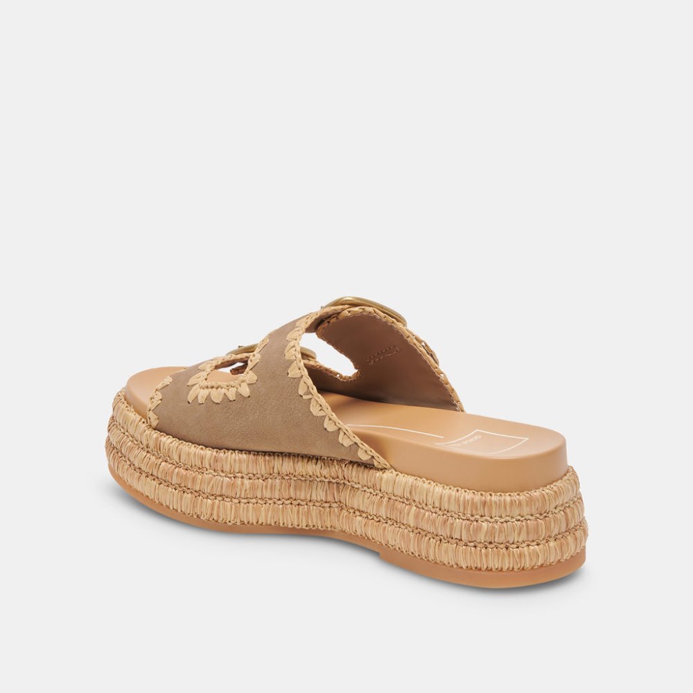 Dolce Vita Wanika Sandals Almond Nubuck