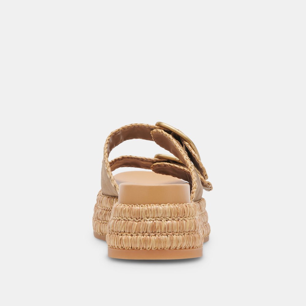 Dolce Vita Wanika Sandals Almond Nubuck