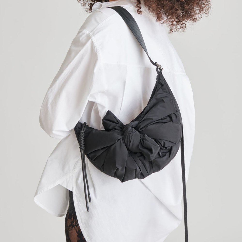 Dolce Vita Nancy Shoulder Bag Black Nylon