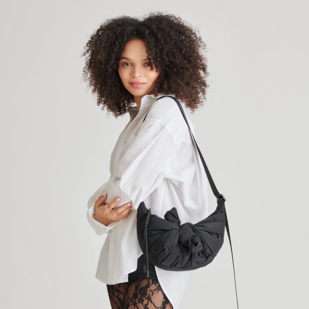 Dolce Vita Nancy Shoulder Bag Black Nylon