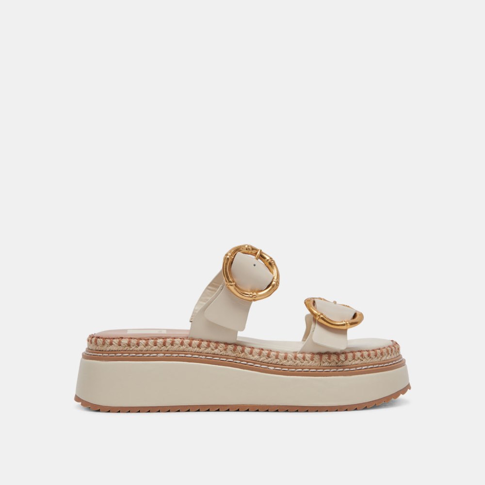 Dolce Vita Rysha Sandals Ivory Leather