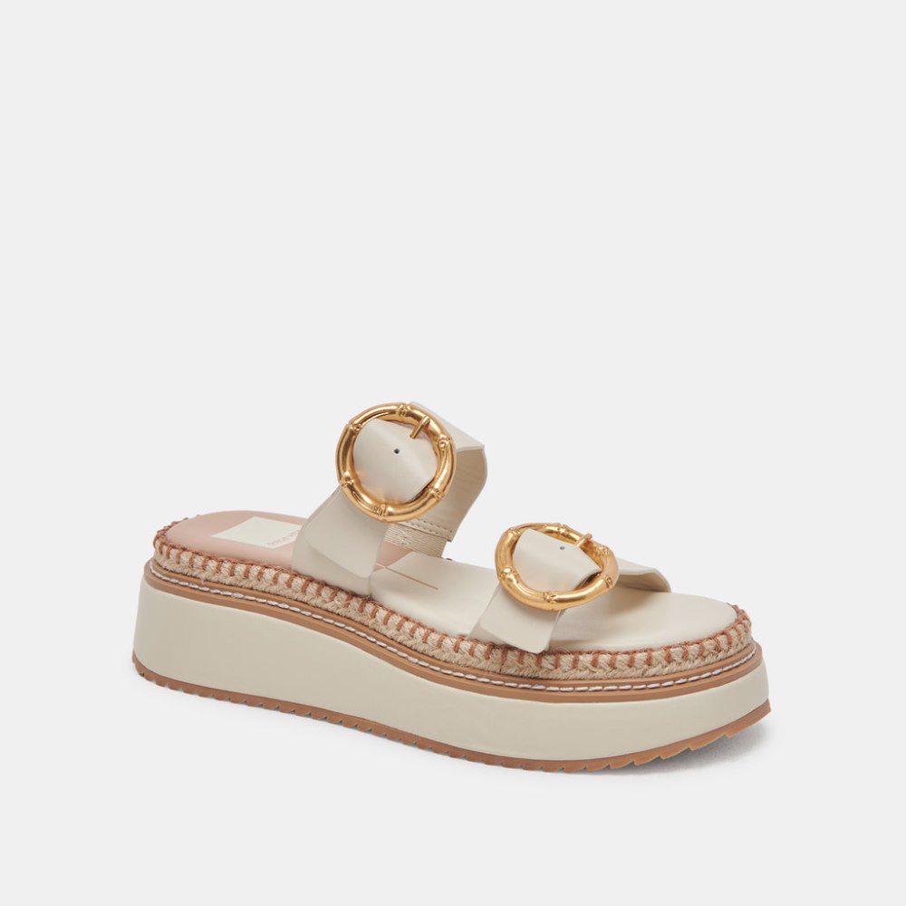 Dolce Vita Rysha Sandals Ivory Leather