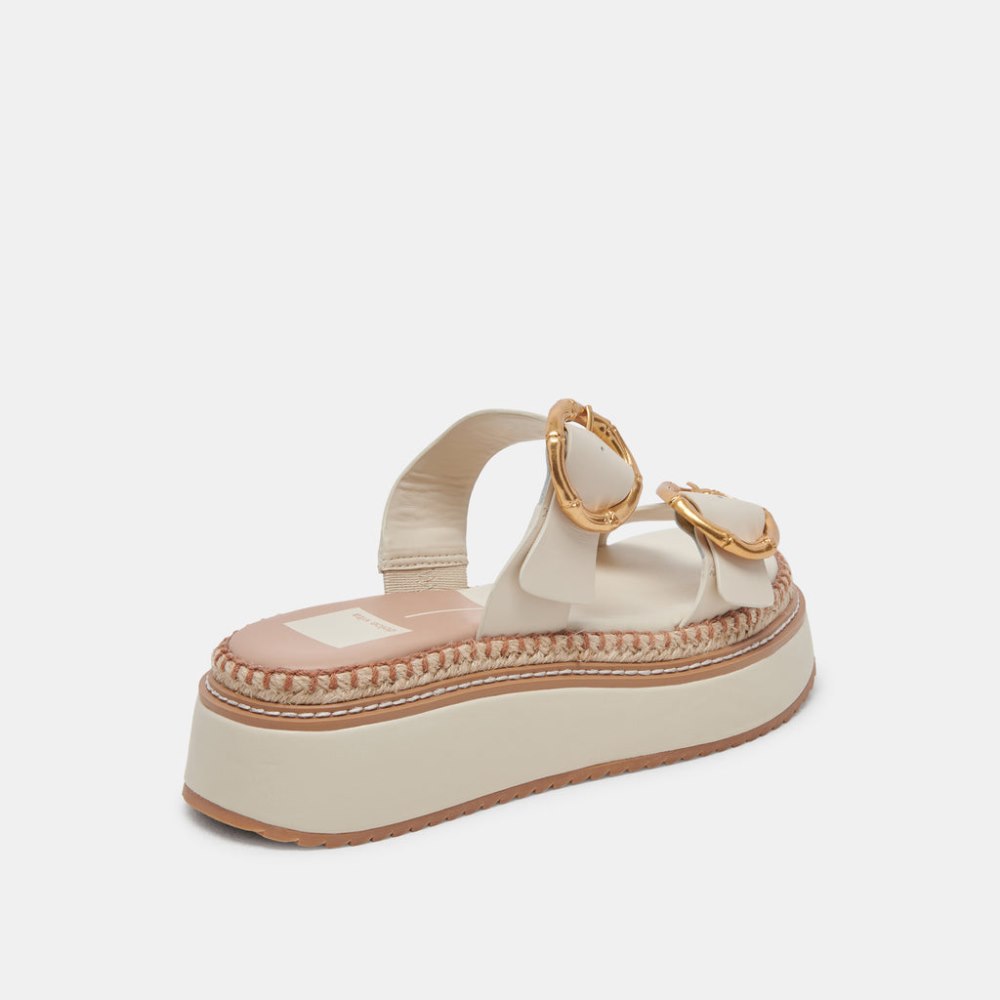Dolce Vita Rysha Sandals Ivory Leather