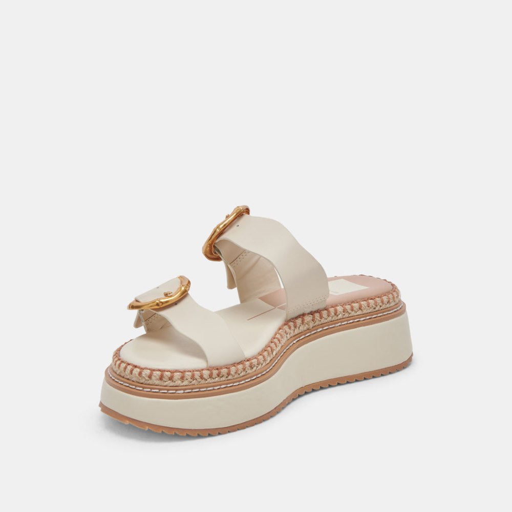 Dolce Vita Rysha Sandals Ivory Leather