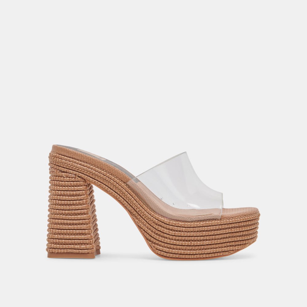 Dolce Vita Lichia Heels Cocoa Vinyl