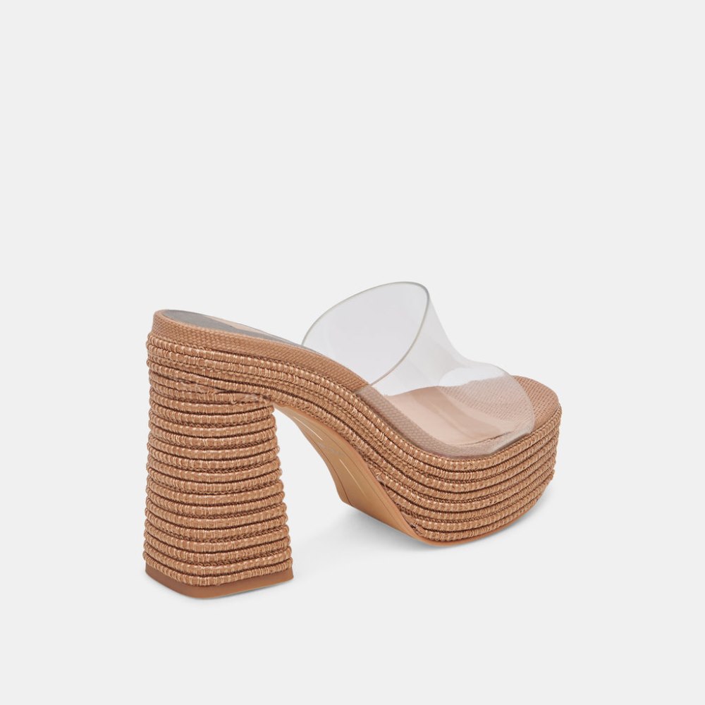 Dolce Vita Lichia Heels Cocoa Vinyl