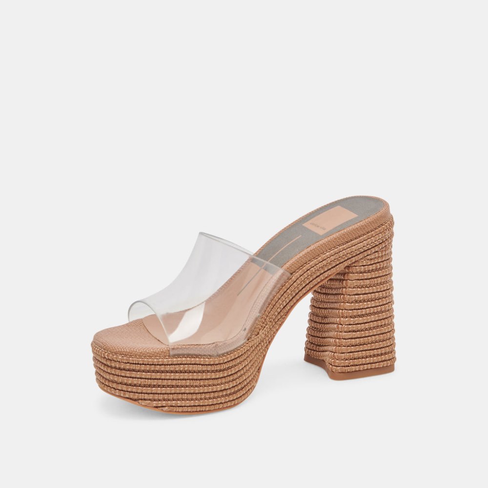 Dolce Vita Lichia Heels Cocoa Vinyl