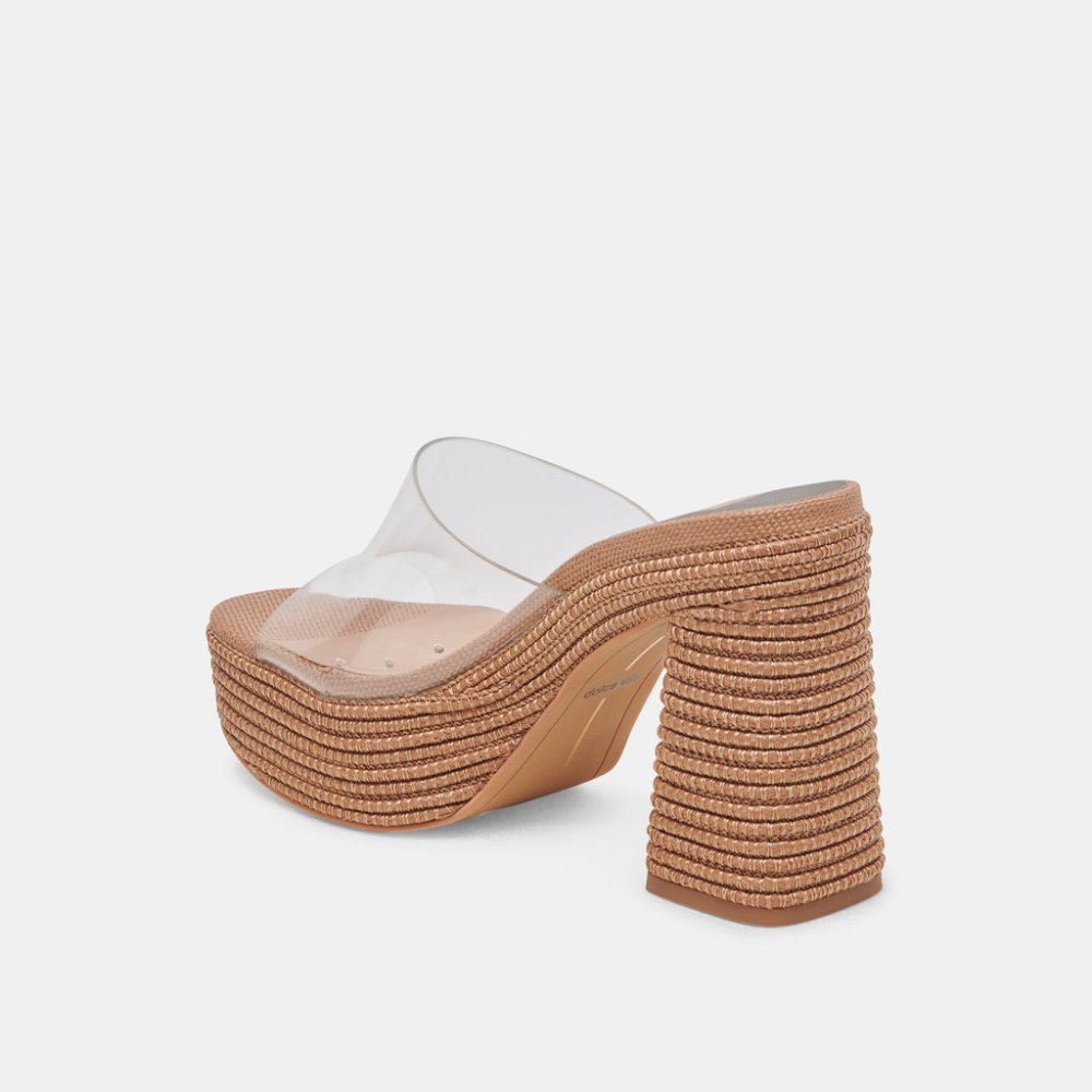 Dolce Vita Lichia Heels Cocoa Vinyl