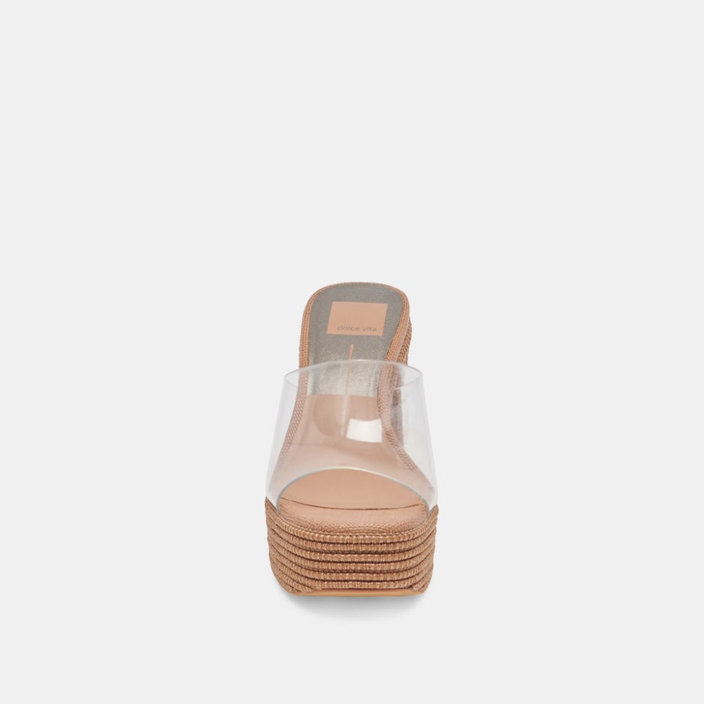 Dolce Vita Lichia Heels Cocoa Vinyl