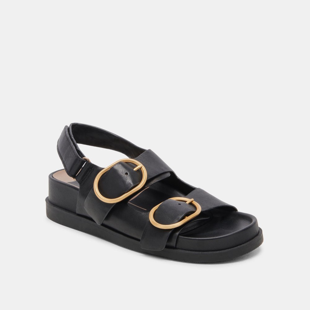 Dolce Vita Starla Sandals Black Leather
