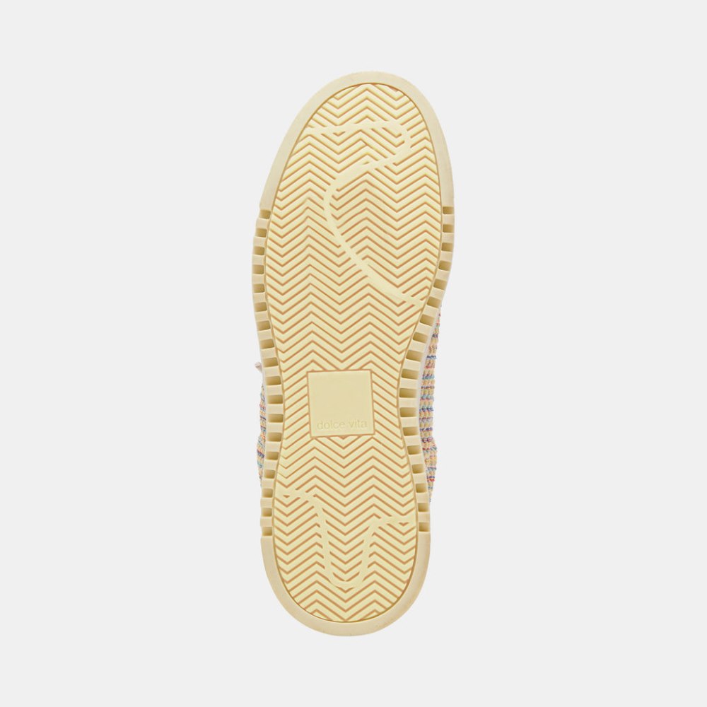 Dolce Vita Calil Sneakers Citrus Multi Knit