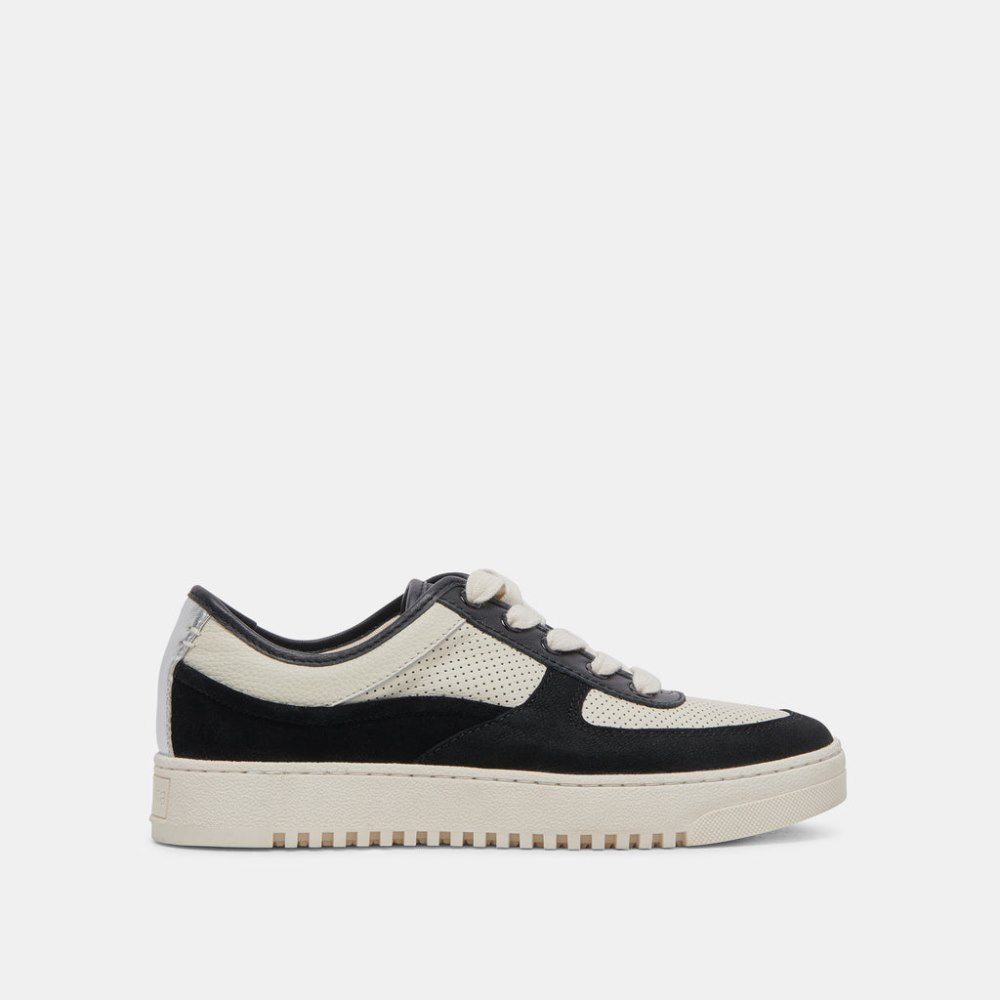 Dolce Vita Cyril Sneakers Black White Leather