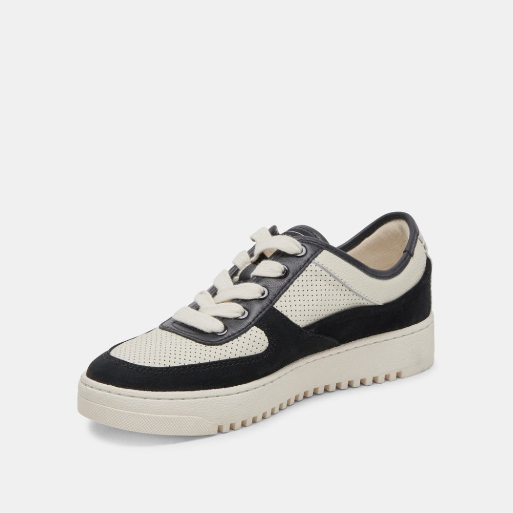Dolce Vita Cyril Sneakers Black White Leather