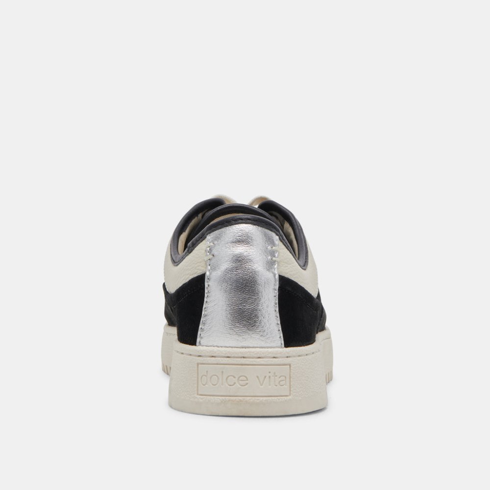 Dolce Vita Cyril Sneakers Black White Leather