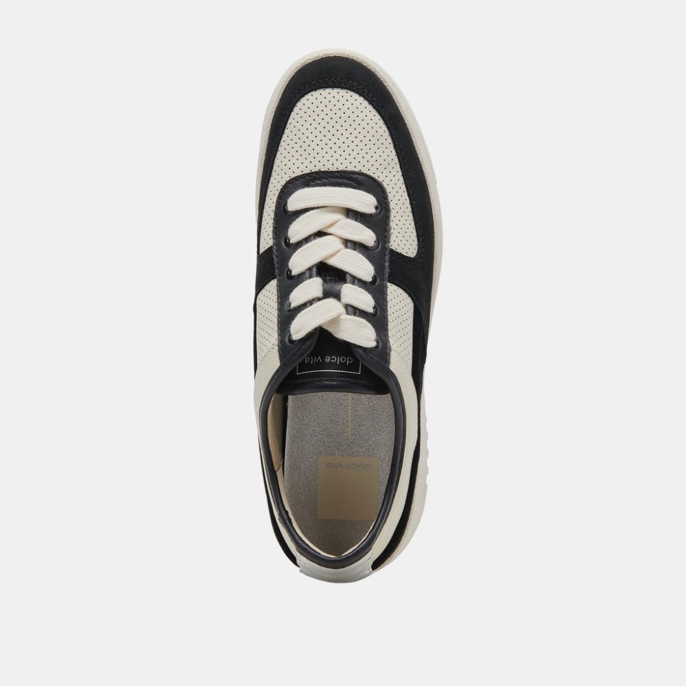 Dolce Vita Cyril Sneakers Black White Leather