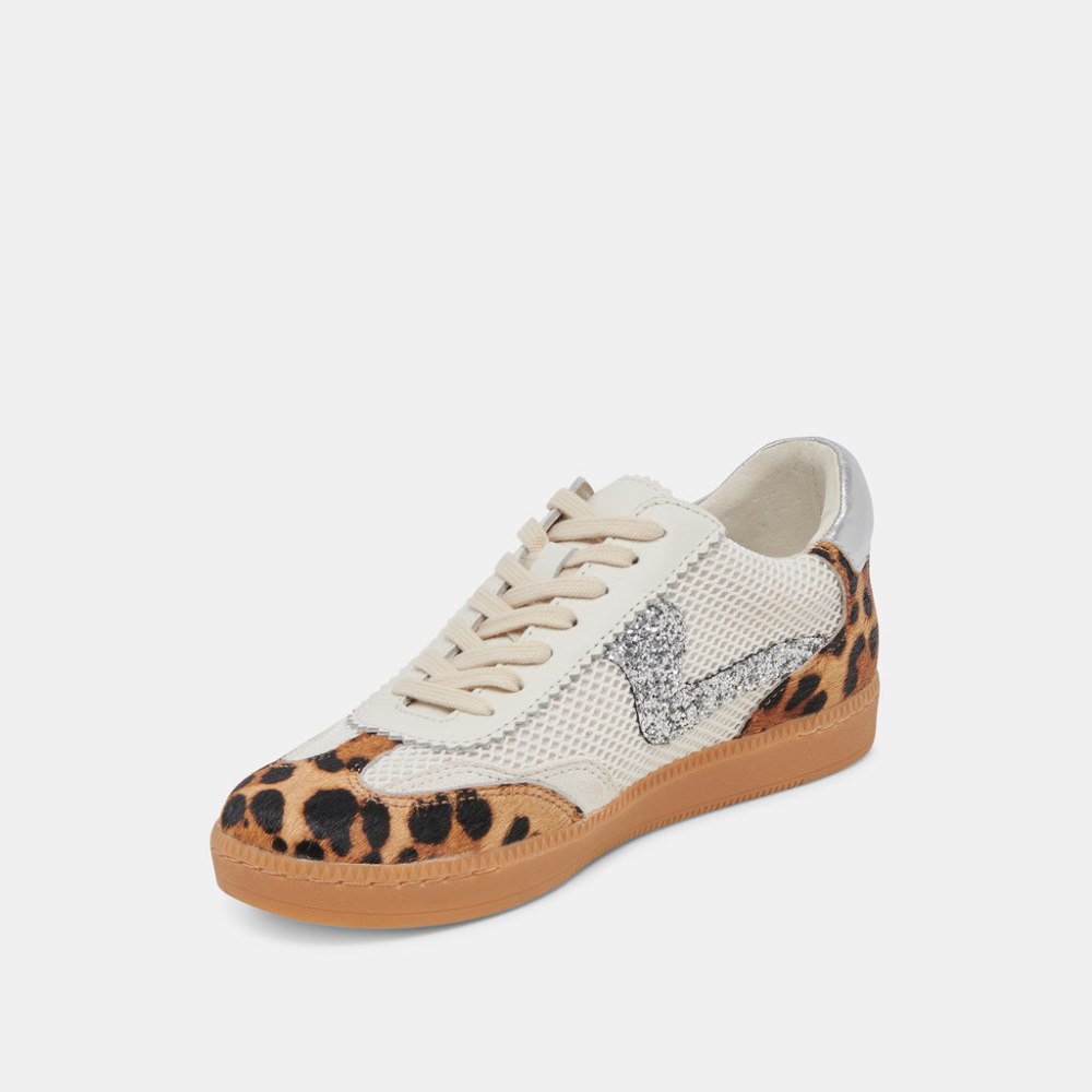 Dolce Vita Notice Sneakers Leopard Multi Calf Hair