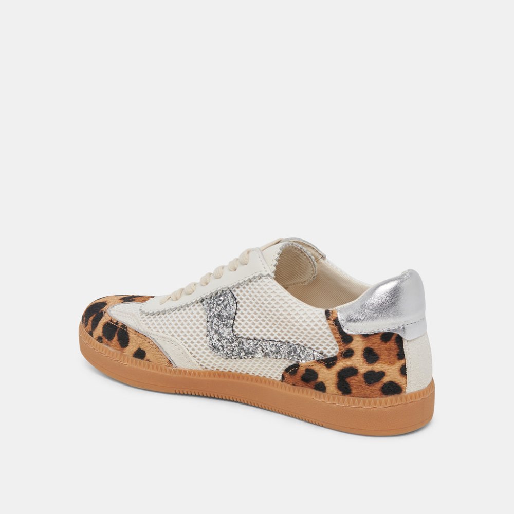 Dolce Vita Notice Sneakers Leopard Multi Calf Hair