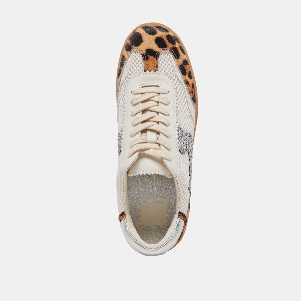 Dolce Vita Notice Sneakers Leopard Multi Calf Hair
