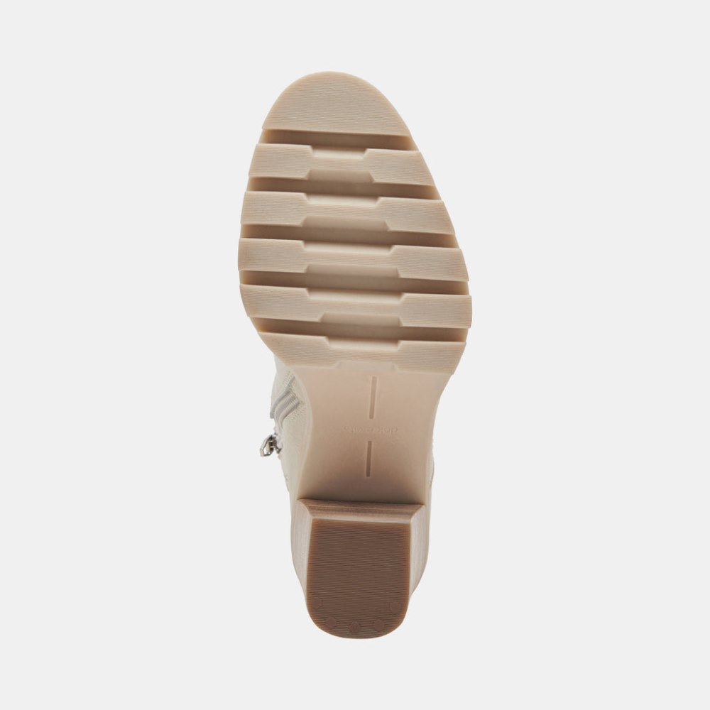 Dolce Vita Marni H2o Boots Ivory Leather