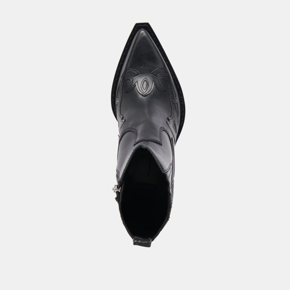 Dolce Vita Ramson Booties Black Leather