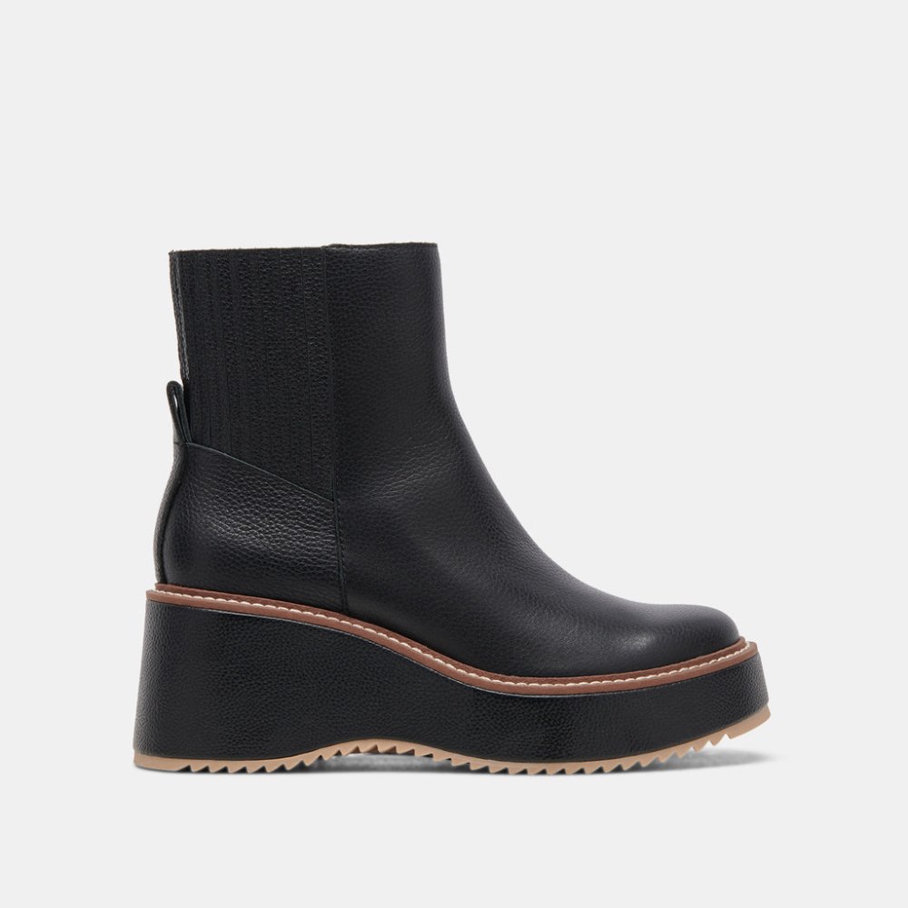 Dolce Vita Hilde Boots Black Leather