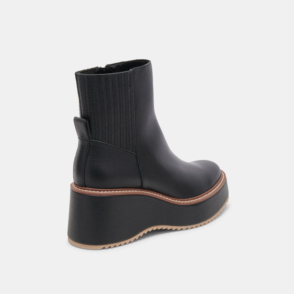 Dolce Vita Hilde Boots Black Leather