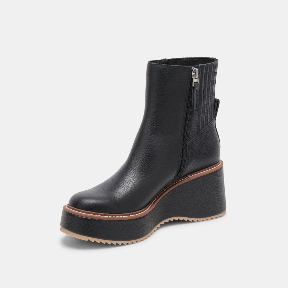 Dolce Vita Hilde Boots Black Leather