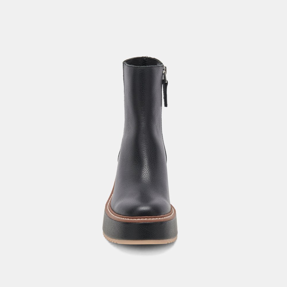 Dolce Vita Hilde Boots Black Leather