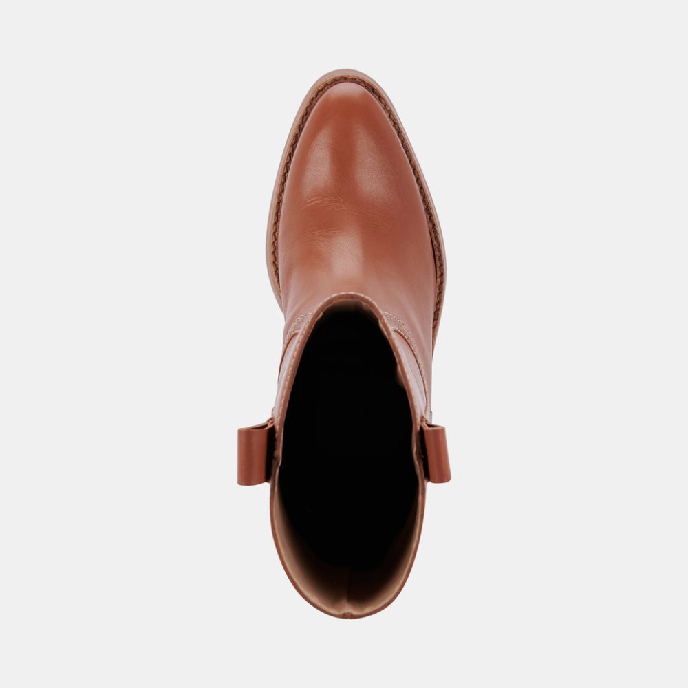 Dolce Vita Colete Boots Cognac Leather