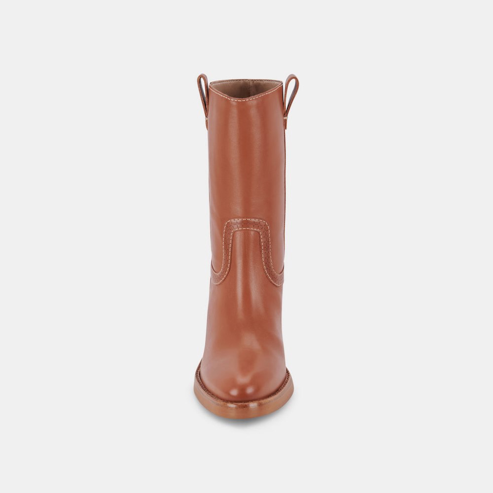 Dolce Vita Colete Boots Cognac Leather