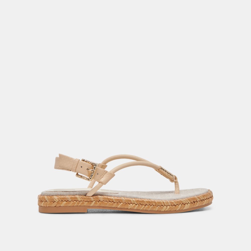 Dolce Vita Meryl Sandals French Vanilla Leather
