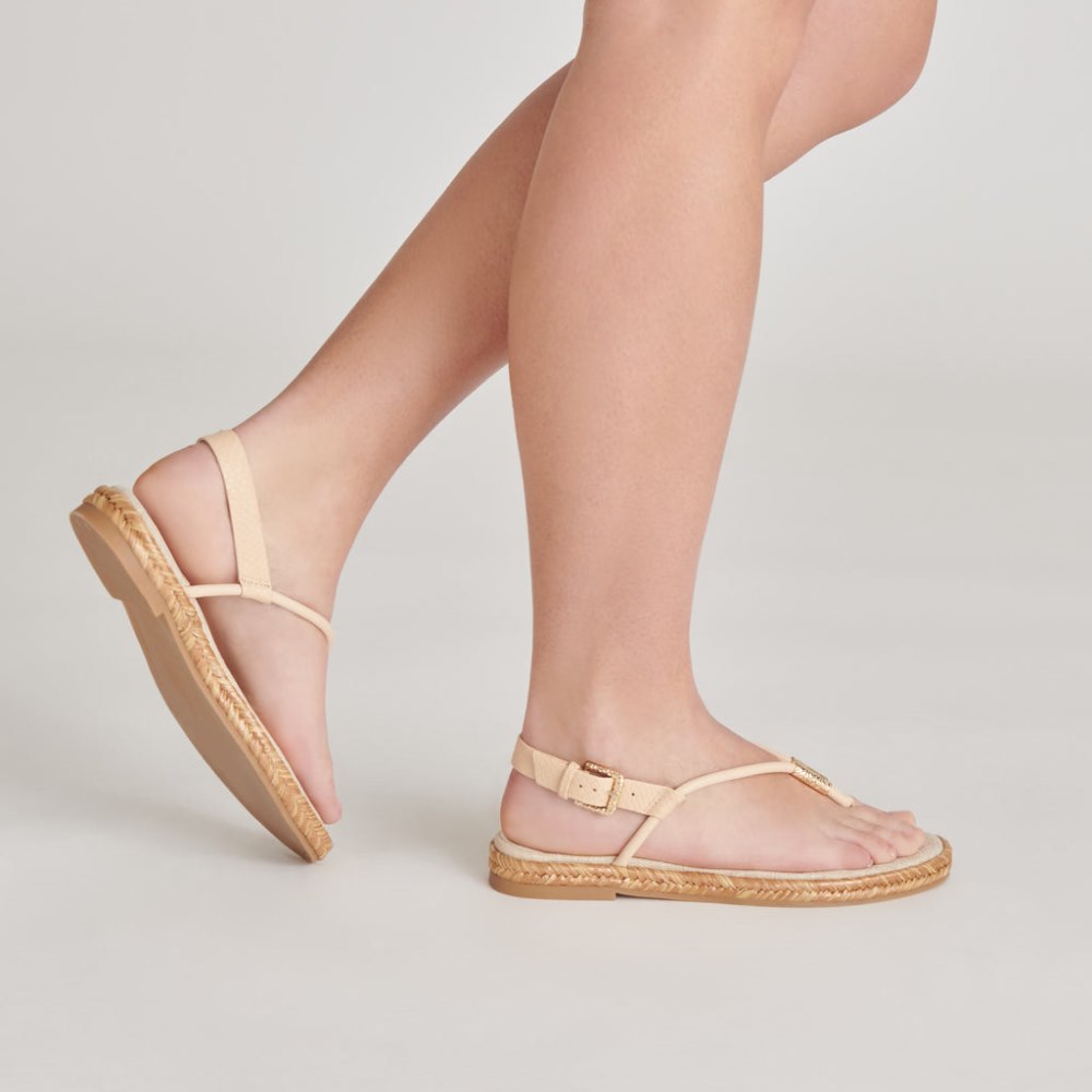 Dolce Vita Meryl Sandals French Vanilla Leather