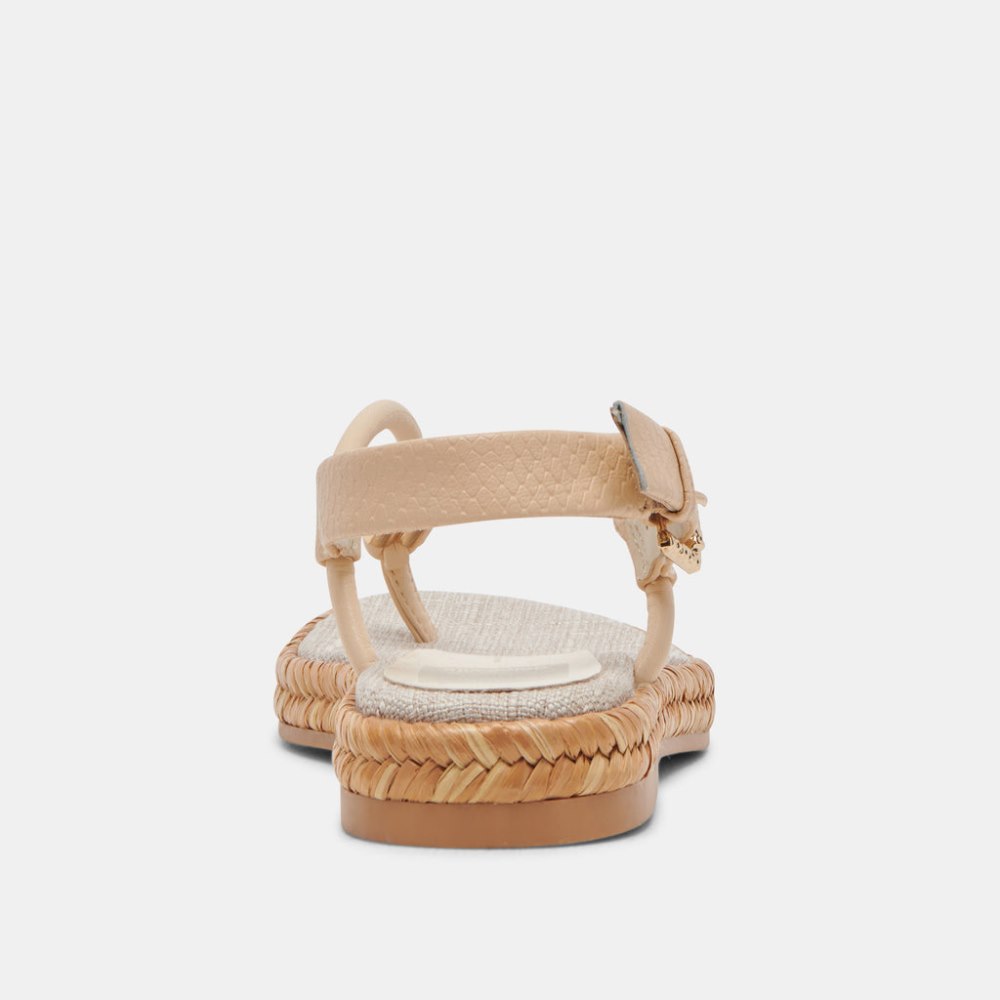 Dolce Vita Meryl Sandals French Vanilla Leather