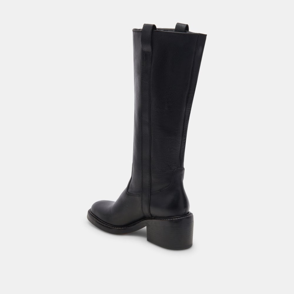 Dolce Vita Illora Boots Black Leather