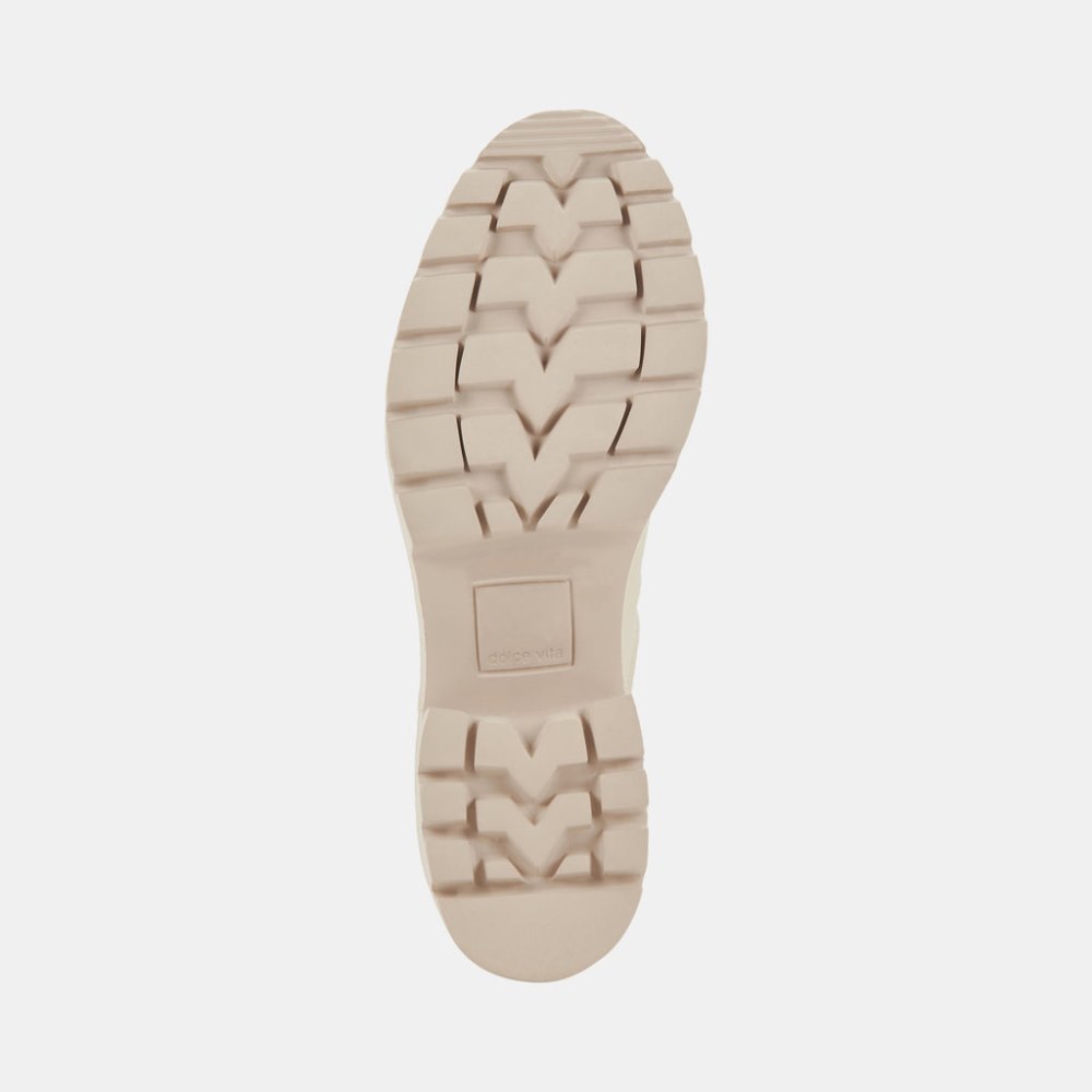Dolce Vita Hawk H2o Booties Ivory Leather