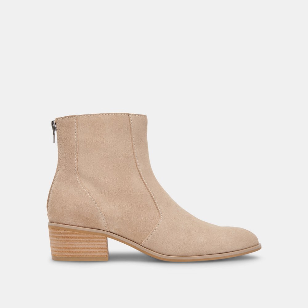 Dolce Vita Ayisha Booties Dune Suede