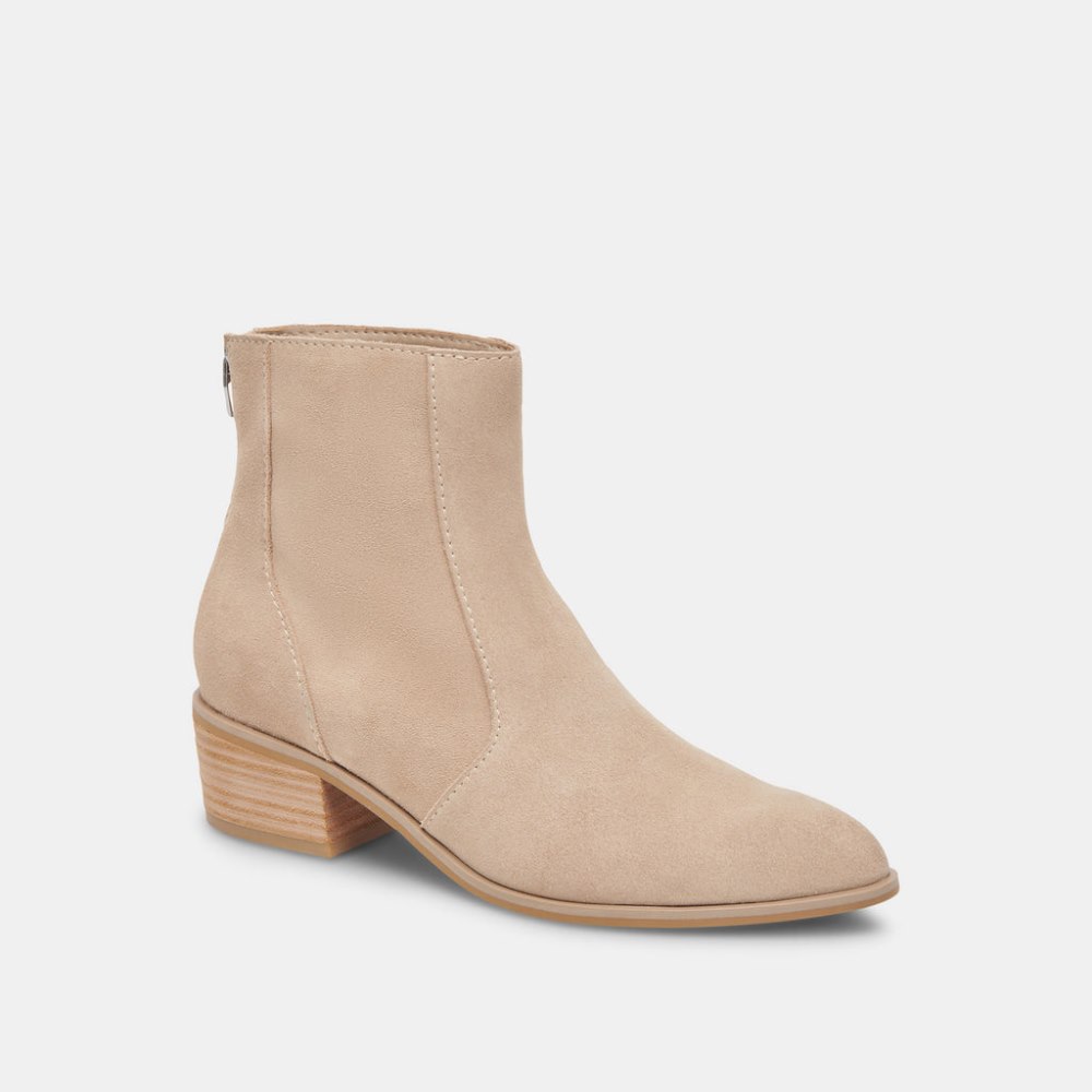 Dolce Vita Ayisha Booties Dune Suede