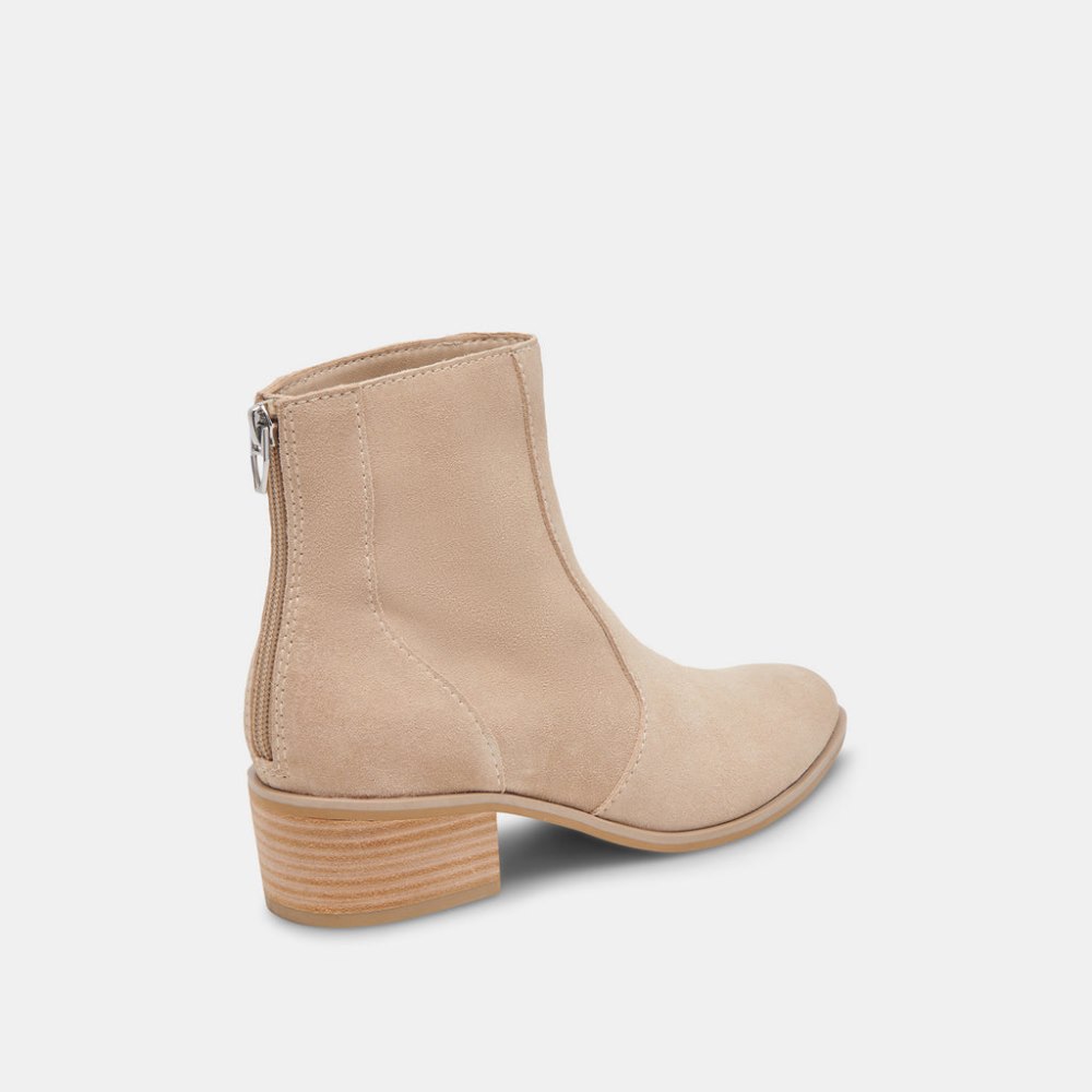 Dolce Vita Ayisha Booties Dune Suede