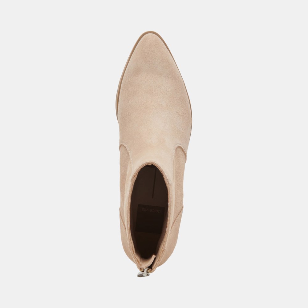 Dolce Vita Ayisha Booties Dune Suede