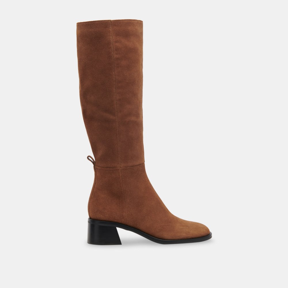 Dolce Vita Lizah Boots Brown Suede
