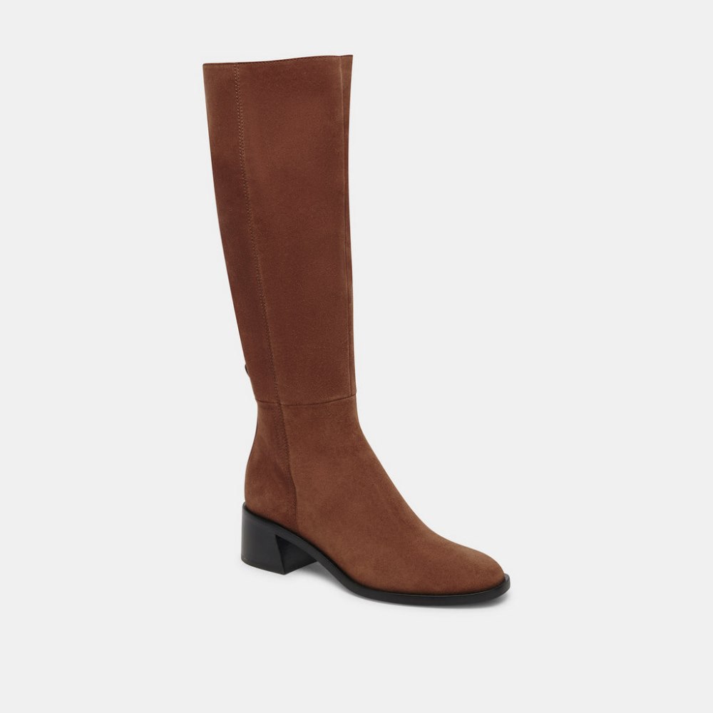 Dolce Vita Lizah Boots Brown Suede