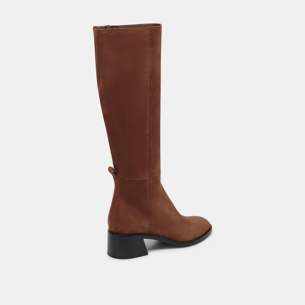 Dolce Vita Lizah Boots Brown Suede