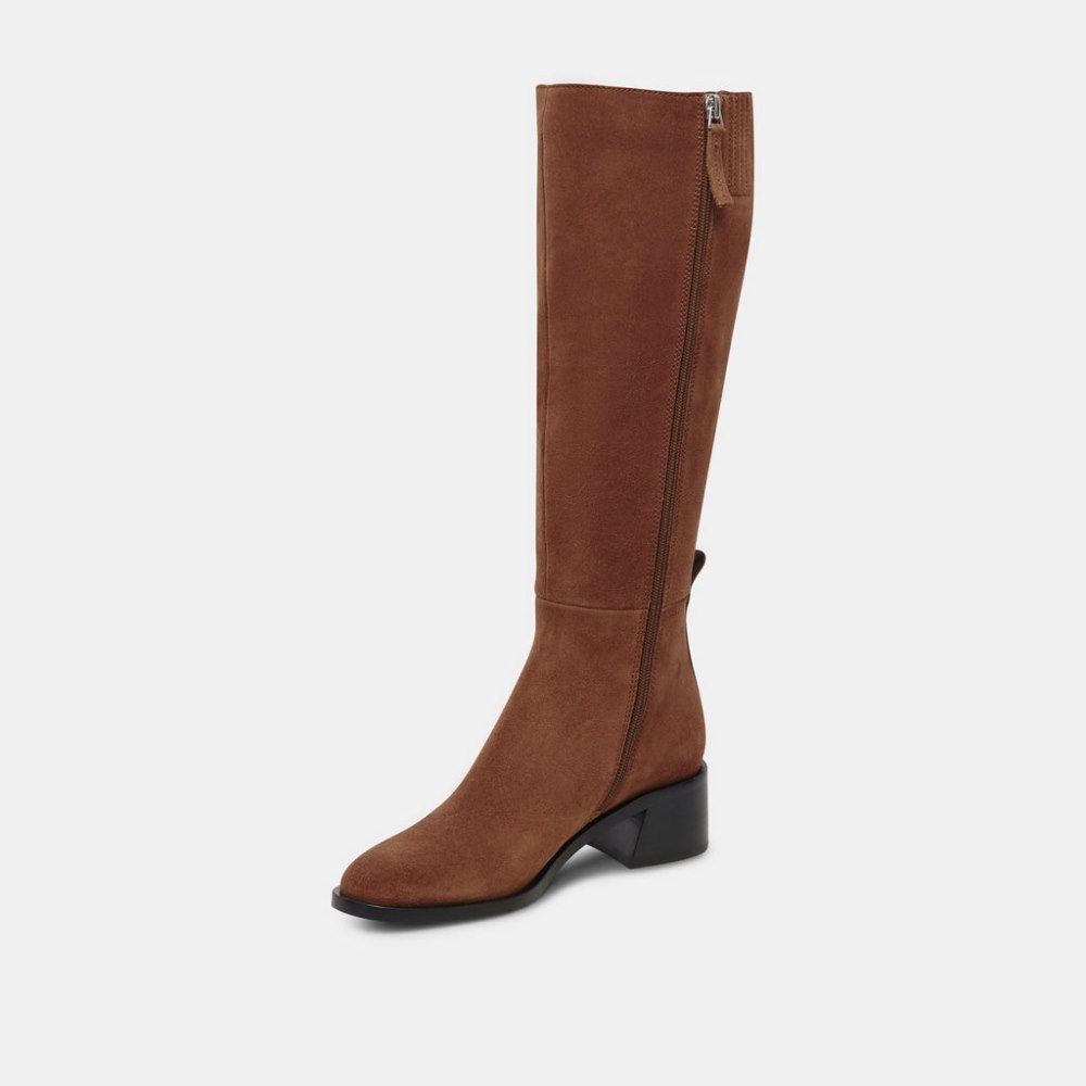 Dolce Vita Lizah Boots Brown Suede