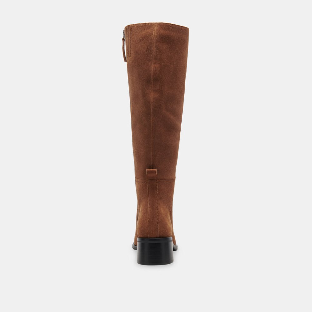 Dolce Vita Lizah Boots Brown Suede