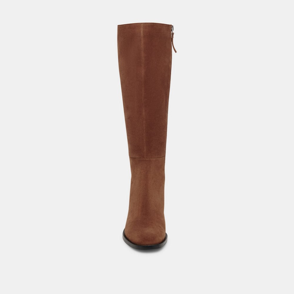 Dolce Vita Lizah Boots Brown Suede