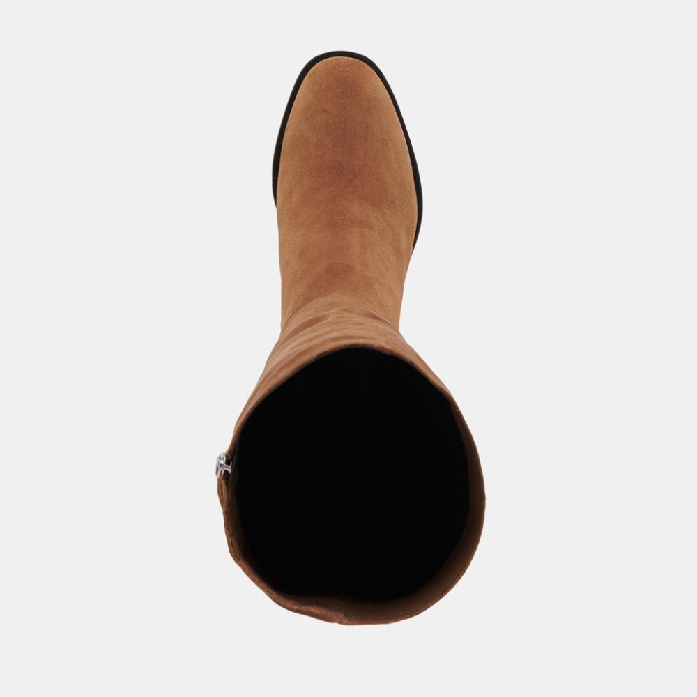 Dolce Vita Lizah Boots Brown Suede