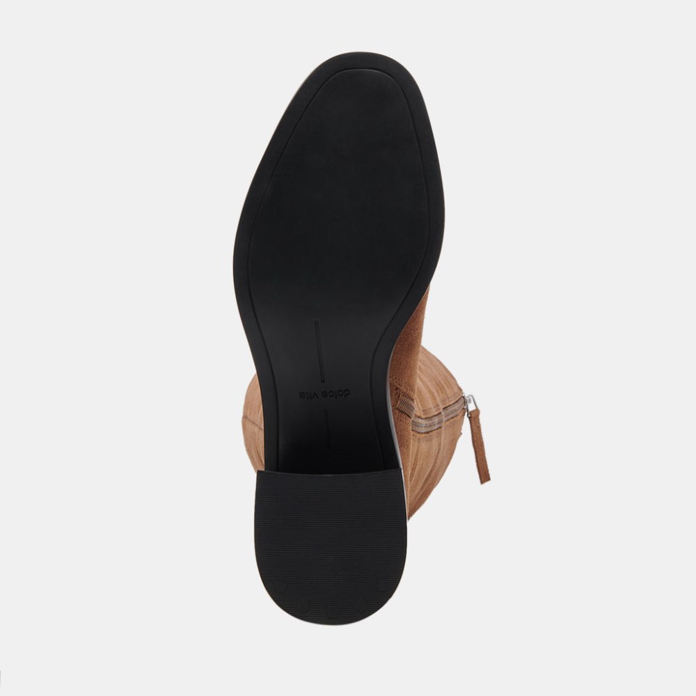 Dolce Vita Lizah Boots Brown Suede