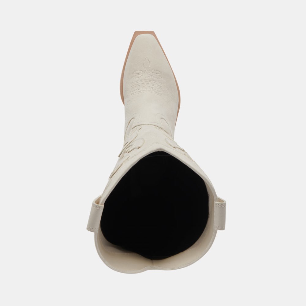 Dolce Vita Samsin Boots Ivory Nubuck