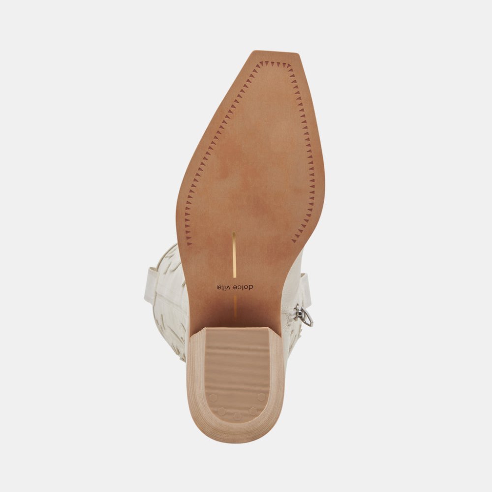 Dolce Vita Samsin Boots Ivory Nubuck